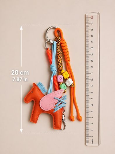 Handmade Pegasus Bag Charm & Keychain / Lucky Pegasus Collection