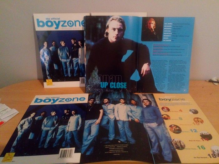 boyzone sticker book