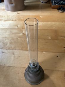 Vintage kerosene lamp