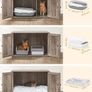 Cat Litter Box Cabinet Furniture Image 5