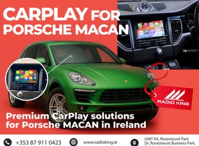 Apple CarPlay Box Upgrade for Porsche Macan | Installation in Dublin