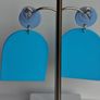 Clouds Over Sunflower Arch Earrings Image 7