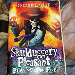 Skulduggery Pleasant Playing with Fire (Water Damaged)