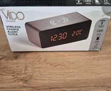 wireless alarm charging clock