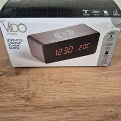 wireless alarm charging clock