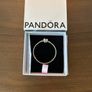 Pandora Heart Clasp Snake Chain Bracelet (size 15) Image 2