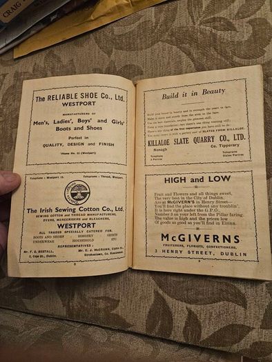 Wolf Tone Annual 1947. John Michael First Felon For Ireland. Edited And Published By Brian O'HIGGINS. First Edition Paperback In Good Condition.  See Photos For Same.