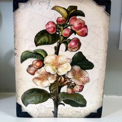 Sid Dickens memory block T-462 Apple Blossom