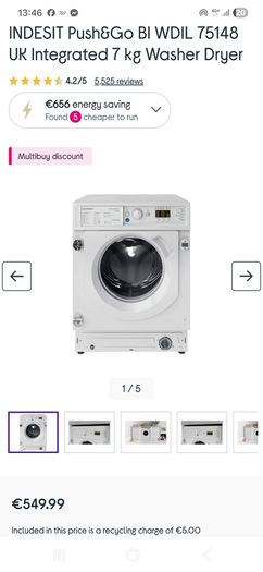 Indesit Washerdryer
