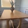 Solid Brand New Dining Table One Week Old Image 2