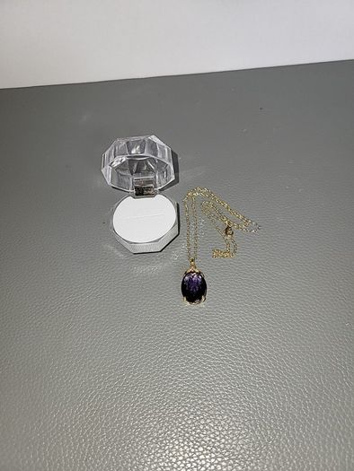 Necklace amethyst