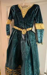 Merida costume dress Disney from the movie Brave 9/10 y