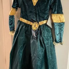 Merida costume dress Disney from the movie Brave 9/10 y