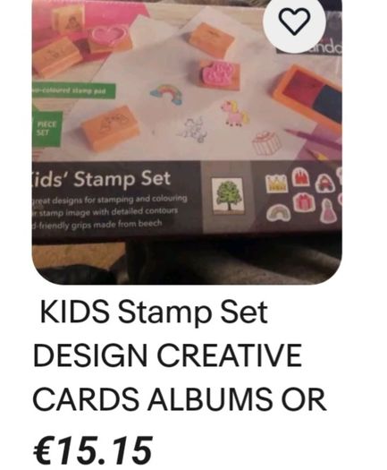 Kids Stamper set (1535)(NEW)