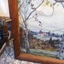 Vintage Pictorial Wooden Tray Image 3