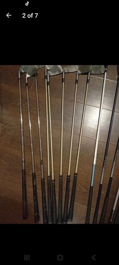 Golf Bag with Used Clubs