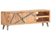 TV Cabinet 120x30x40 cm Solid Acacia Wood