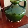 Stunning Green Govancroft Whisky Flagon Image 3