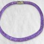 Swarovski Stardust Lavender Crystals Mesh Necklace.Double wrap bracelet Approx 40 cm Image 3
