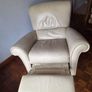 FREE Leather Recliner & Swivel Armchair Image 4