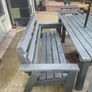 Hardwood large garden furniture set Image 2