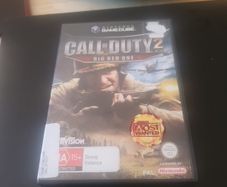 Nintendo Gamecube. Call of Duty 2.Big Red One.