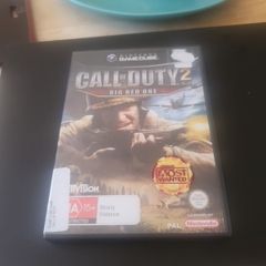Nintendo Gamecube. Call of Duty 2.Big Red One.