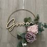 Bride And Groom Floral Wreaths Image 3