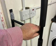 Steel wall hooks