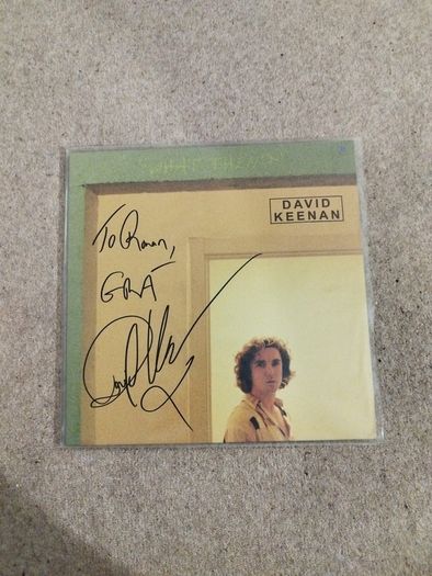David Keenan What then? lp Signed