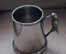 Vintage Silver Plated Christening Cup