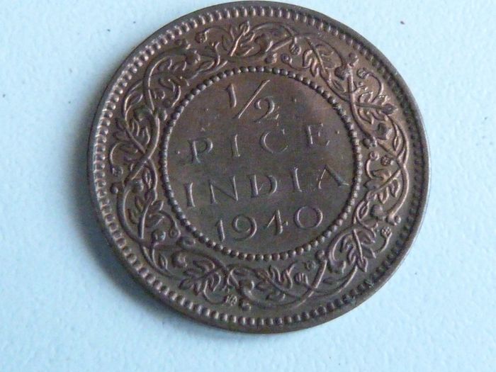 India half pice