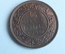 India half pice