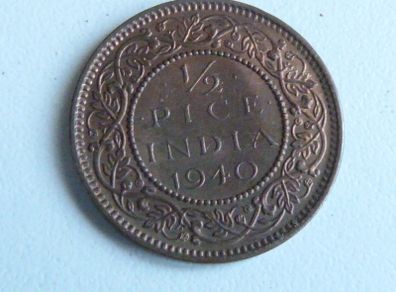 India half pice