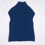 Jigsaw Navy Blue Ribbed Knit Vest Sleeveless Top Size S Image 4