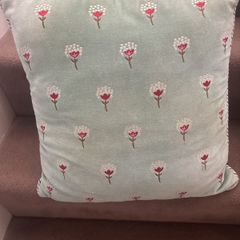 Assorted Duck Egg blue/green cushions