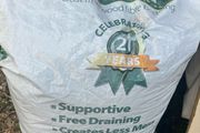 Dust free wood fibre bedding