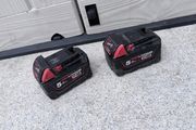 Milwaukee M18 REDLITHIUM 5.0Ah Batteries