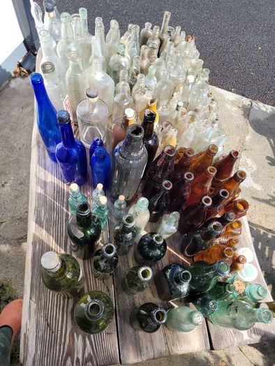 Glass bottles