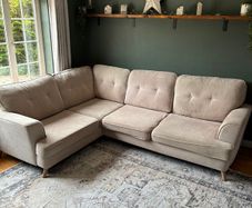 EZ Living Grey Corner Sofa