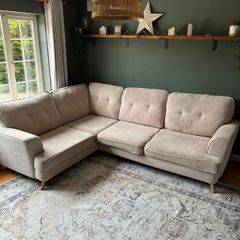 EZ Living Grey Corner Sofa