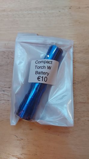 Compact Torch W Battery
