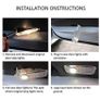2X BMW M-Performance LED Car Door Logo Courtesy Laser Welcome Lights Projector Shadow Lamps Image 2
