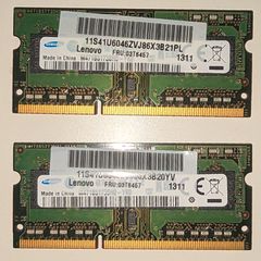 Samsung 8gb (2x4gb) Ddr3 So-dimm
