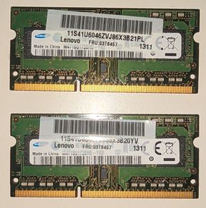 Samsung 8gb (2x4gb) Ddr3 So-dimm