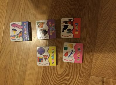 Set of 5 hardback block books