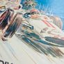 Original Mid Century 1963 Grand Prix d'Europe Monaco poster Image 2