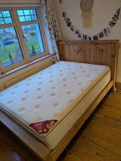 Double Bed and Mattress