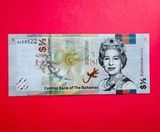 Bahamas. 1/2 Dollar  2019   PICK. 76 ( Uncirculated )