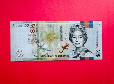 Bahamas. 1/2 Dollar  2019   PICK. 76 ( Uncirculated )